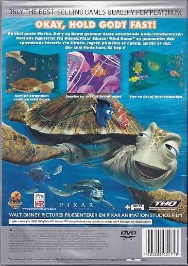 Disney Pixar Find Nemo - Platinum PS2 (B Grade) (Genbrug)